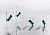 Игла-бабочка с луэр-адаптером (21Gх3/4" 10 см, зеленая, 0,8х19 мм) купить в Чебоксарах