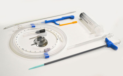 Система для венозно-артериального доступа c портом эллипсовидным PORT TI (титановым) с катетером 8 F и набором для установки купить оптом в Чебоксарах