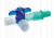 Кран 3-ходовой Дискофикс С 360° синий купить в Чебоксарах
