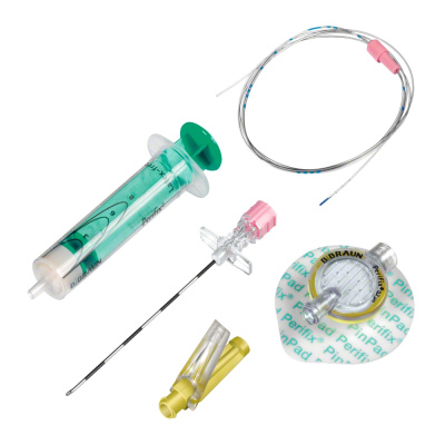 Набор для эпидуральной анестезии Перификс 420 18G/20G, фильтр, ПинПэд, шприцы, иглы  купить оптом в Чебоксарах