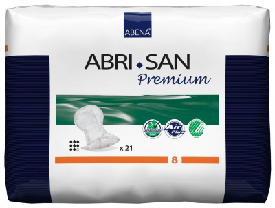 Урологические вкладыши Abri-San Premium 8, 2500 мл купить оптом в Чебоксарах
