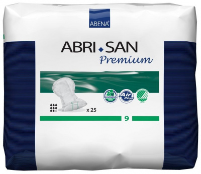 Урологические вкладыши Abri-San Premium 9, 2400 мл купить оптом в Чебоксарах
